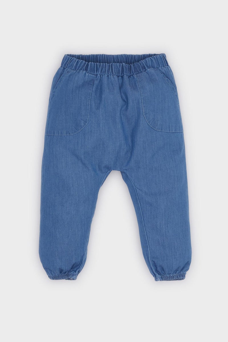 DeFacto Blue BabyBoy Baby Boy Printed T-Shirt Jeans 2 Piece Set Casual - Image 5